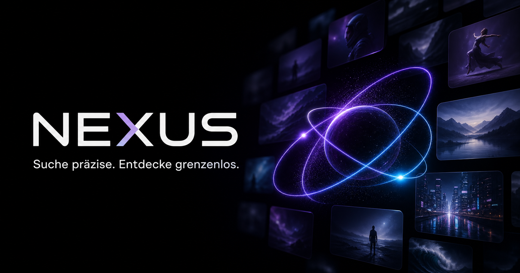 Nexus – Suche präzise. Entdecke grenzenlos.